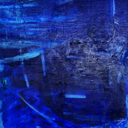 Verkauftes Kunstwerk „In der Dunkelheit“