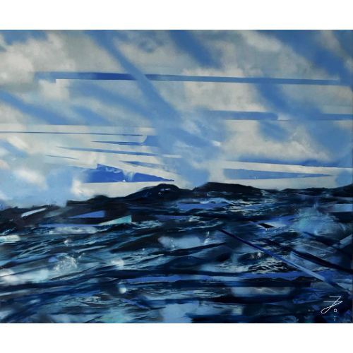 Verkauftes Kunstwerk „New Wave“