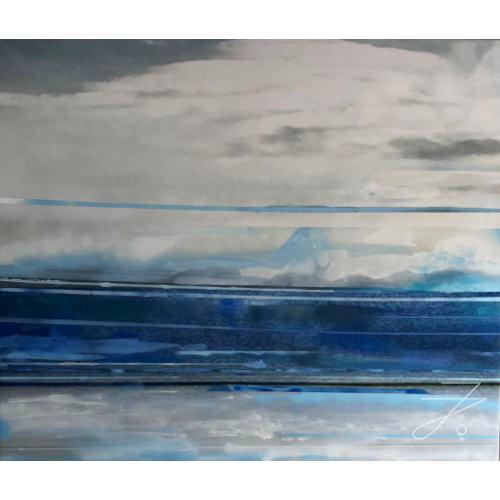 Verkauftes Kunstwerk „Blaue Freiheit“