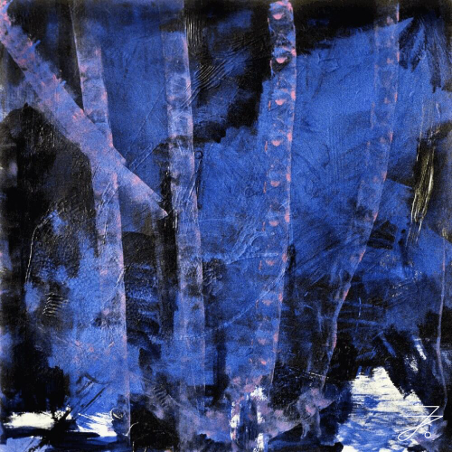 Verkauftes Kunstwerk „Blue Craft“