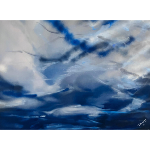 Verkauftes Kunstwerk „Seestück Nord“