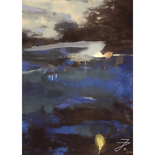Verkauftes Kunstwerk „Himmel und Erde“
