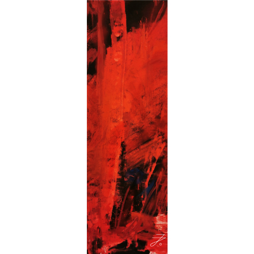 Verkauftes Kunstwerk „KI hätte nicht rot gemalt II“