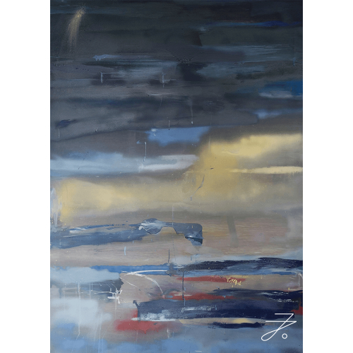 Verkauftes Kunstwerk „Nebellicht“