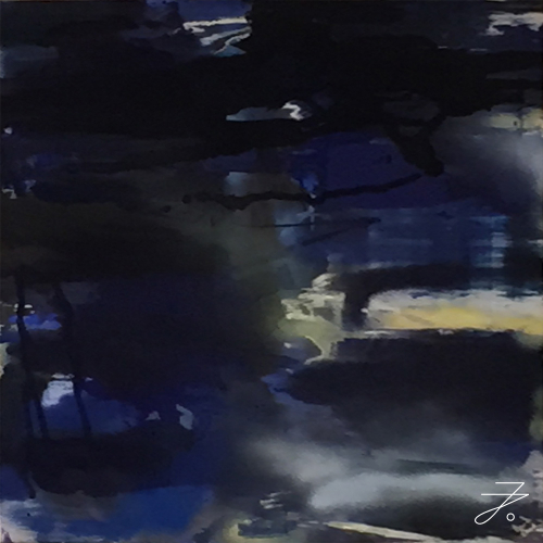 Verkauftes Kunstwerk „Bluemoon“