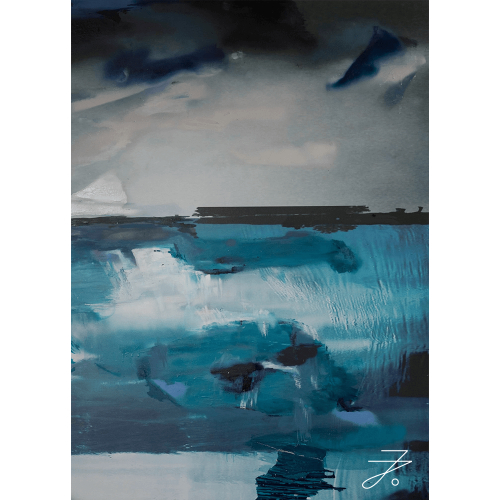 Verkauftes Kunstwerk „Himmelsspiegel“