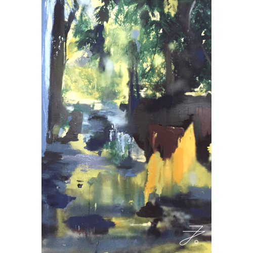 Verkauftes Kunstwerk „Seestück“